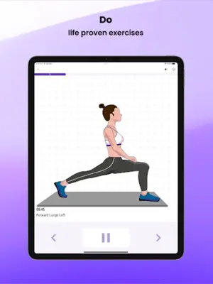 Splits Stretch Training android App screenshot 1