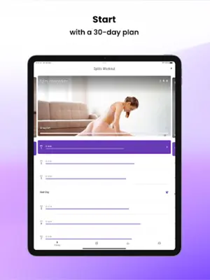 Splits Stretch Training android App screenshot 2
