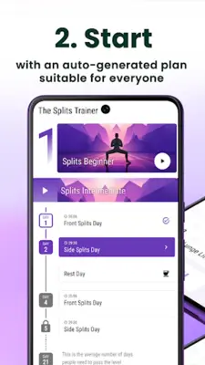 Splits Stretch Training android App screenshot 7